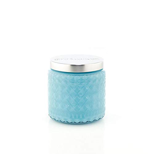 Gold Canyon - Medium Coastal Reef Heritage Two-Wick Scented Candle, Diamond-Light Glass Jar