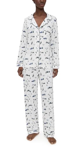 Image of Eberjey Women's Gisele Printed Long PJ Set