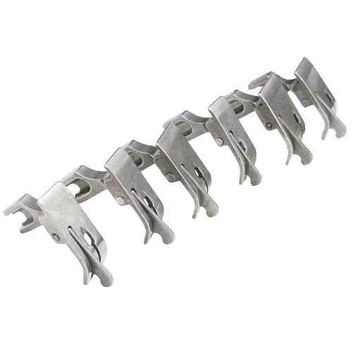 Prensatelas plano metal industrial para máquina de coser miniatura 6
