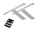 Produktbild LED Aufbauleuchten 2-er Set + Fernbedienung warmweiß /2185-2/4154möb/ Schrankleuchte Möbelbeleuchtung