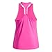 Under Armour Girls' Knockout Tank Top, (653) Rebel Pink / / White, Small