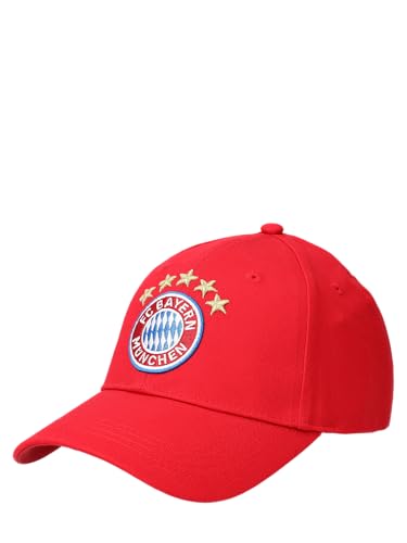 FC Bayern Munich I Casquette de Baseball Logo I Unisex I Rouge