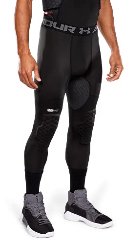 Amazon.com : Under Armour Gameday Armour 2Pad 3/4 Tight Bball-BLK