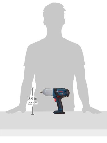 Bosch Bare-Tool HTH181B 18-Volt Lithium-Ion 1/2-Inch Square Drive Hight Torque Impact Wrench with Detent Pin