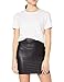 PIECES Damen PCNEW SHINY HW SKIRT NOOS Rock, Schwarz, S/M