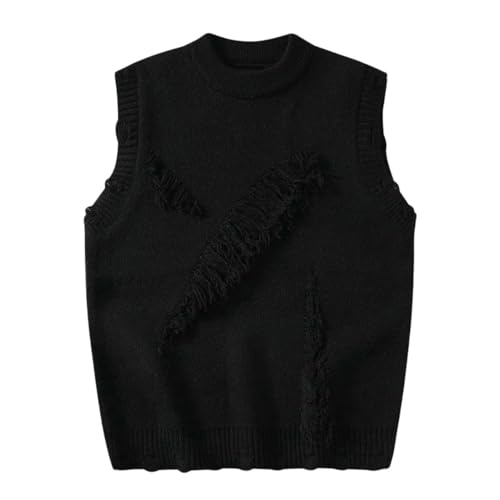 Gilet en tricot sans manches homme contre le froid d'automne