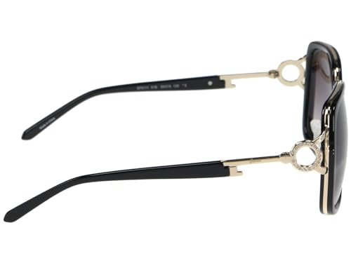 GUESS GF6111 Shiny Black/Gradient Smoke One Size3