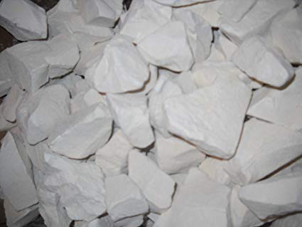 MYM Natural Kaolin Clay Chunks Eating and Cosmetic Grade Earthy Cleaned - 100 Gram