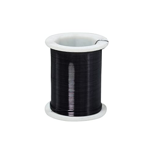16 Gauge Tarnish Resistant Copper Wire 5 Yard Black Color for Art Jewelry Craft