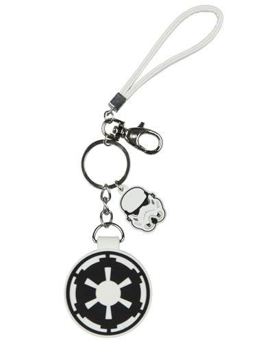 Porte-clés Star Wars Empire Galactique avec pendentif Stormtrooper