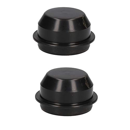 AB Tools Replacement 50mm Plastic Wheel Hub Cap Trailer Bearing Dust Cover 2 Pack