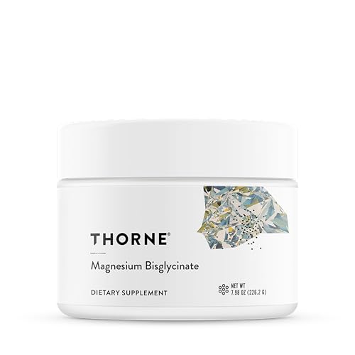 Best Supplements for Seasonal Affective Disorder: A Complete Guide for Adults Over 50 6 THORNE - Magnesium Bisglycinate - Powdered Magnesium Formula - Supports Restful Sleep, Muscle Relaxation, Heart Health & Metabolism* - NSF Certified for Sport - Gluten, Dairy & Soy-Free - 60 Servings