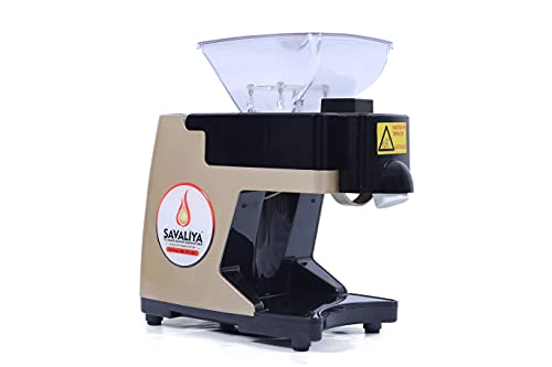 Savaliya-Industries-Premium-SI-801-Fully-Automatic-Home-Use-Oil-Press-Machine-Oil-Extraction-Machine-Brown-400-Watts