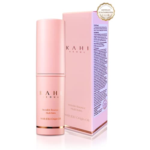 KAHI SEOUL Wrinkle Bounce Multi Balm With Jeju Origin Oil Made In Korea Includes (KAHI Sample Set)