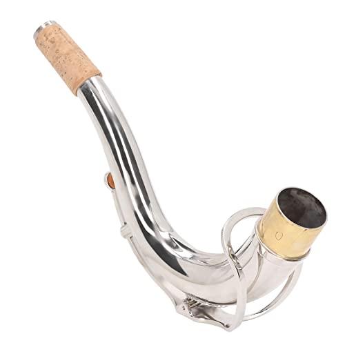 Saxophone TéNor Bend Neck Metal Sax Coude Accessoires pour Instruments à Vent DiamèTre 28mm Cover