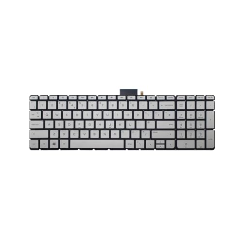 Teclado para HP 15-an000 con Respuesta Táctil Precisa y Distribución UK Black