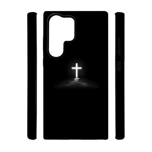 qizjio Cross Phone Case Shockproof Protective Christian Jesus Phone Cases for Samsung Galaxy S22 Ultra
