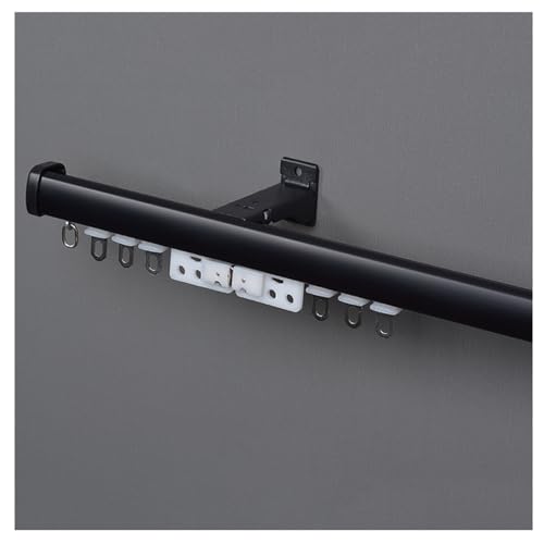 Juego de rieles de aleación de aluminio para cortinas divisoras de habitación con accesorios