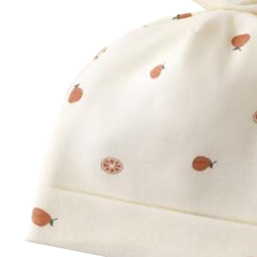 Halilo Newborn Hats for Boys Girls Cotton Cute Double Layer Spring Autumn Hospital Unisx Baby Hat 0-3 Months4