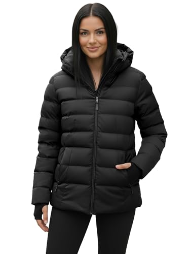 OZONEE Damen Winterjacke Jacke Winter Farbvarianten Warm Bomberjacke...