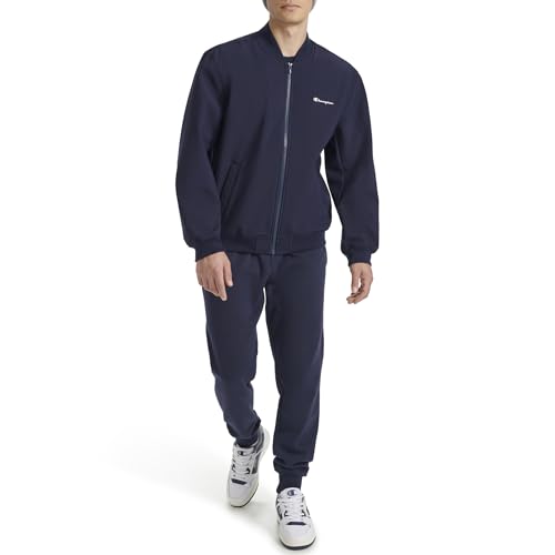 Champion Men's Soft Shell Sport Bomber Jacket with Logo2