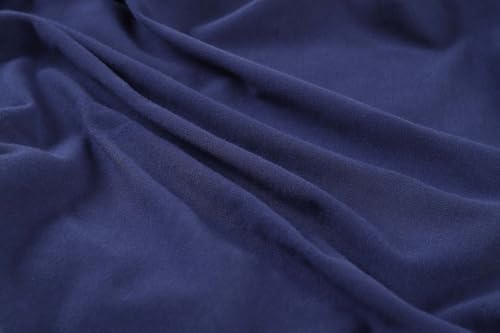 Image of Onacosht 100% Organic Cotton Bassinet Sheets Compatiable with ANGELBLISS Baby Bassinet Bedside Sleeper, 2 Pack Jersey Knit Fitted Sheet for Baby Boy and Girl, Navy and Fog Grey