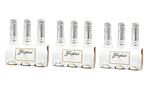 Freixenet mini Ice Cava Pack 3 botellas de 200 ml - 3 packs de 3u - total 1800 ml