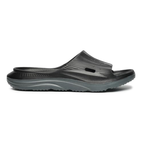 Image of YOHO Twin Sliders for Men | Comfortable, Waterproof, Lightweight & Anti Skid Slides for Everyday Use | Monsoon Footwear for Men, Boys & Gents