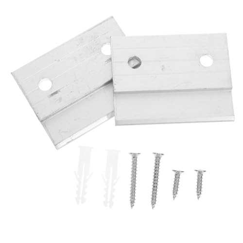 Image of DOITOOL 1set Heavy Duty Metal Picture Frame Hooks and Hangers for Easy Installation for Home Office Gallery Use Holds Frames Securely