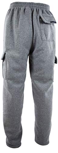 Mens Cargo Sweatpants with Drawstrings3