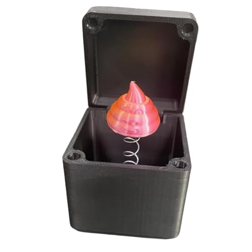 Grappige pop -out poep Prank Box - Surprise Joke Toy, Gag Gift, Practical Joke Prop | Humoristische spoof kakbox, interactief truc speelgoed voor feesttainment, familieplezier, april Fool's, verjaarda