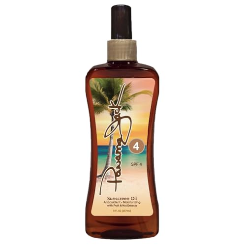 Panama Jack Sunscreen Tanning Oil - SPF 4, PABA, Paraben, Gluten ...
