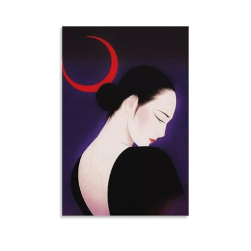  ߓcY̔l m  w |X^[ (147) EH[A[g  G xbh[ rO ǂ̊G24x36inch(60x90cm)