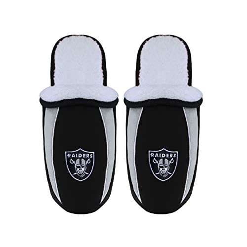 Image of FOCO NFL Mens Football Team Logo Moccasin Slippers Shoes