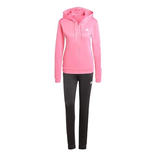 adidas Mujer Linear Track Suit, Pulse Magenta/Black, S