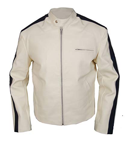 F&H Men's Need for Speed Aaron Paul Tobey Marshall Cafe Racer Jacket