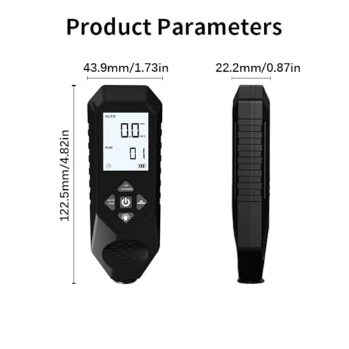 Compteur numérique LCD avec jauge rétroéclairée et indicateurs - 8