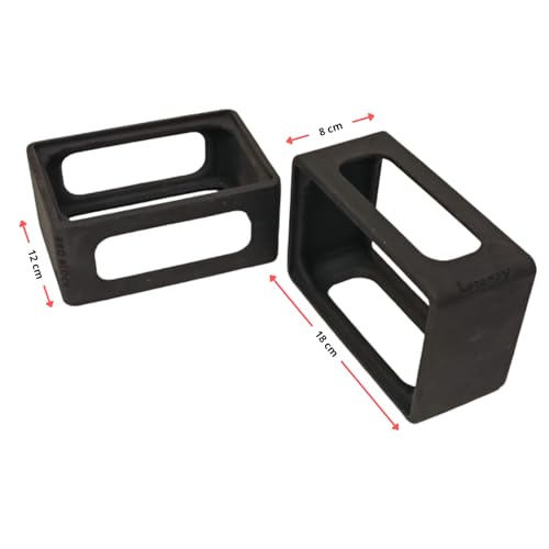 Supports en fonte BBQ Blocks universels pour plaques et grilles de cuisson