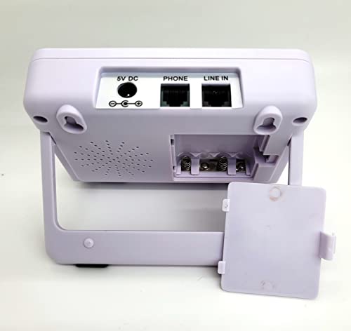 Identificador de llamadas hablante con pantalla LCD grande FC-0215 miniatura 3