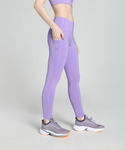 Image of Puma Polyester Mid Rise Tight Fit Womens Athleisure Tights (S22PUMA52161101-P)