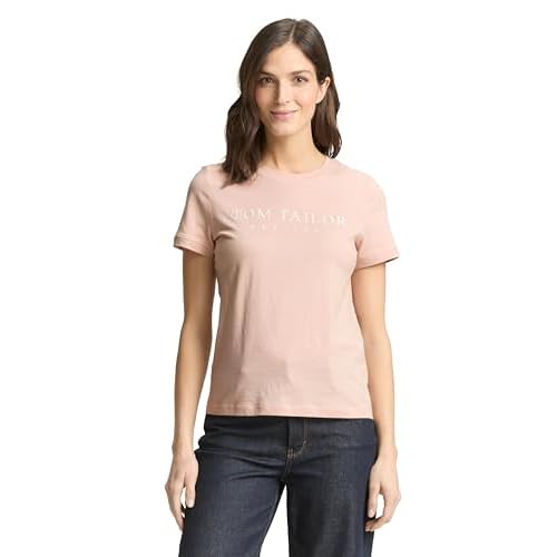 Basic T-Shirt mit Logo-Print