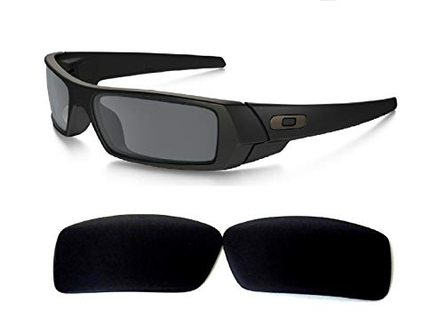 Galaxie Remplacement pour Oakley Gascan Iridium Couleur Noir Polarisé, Noir, regular