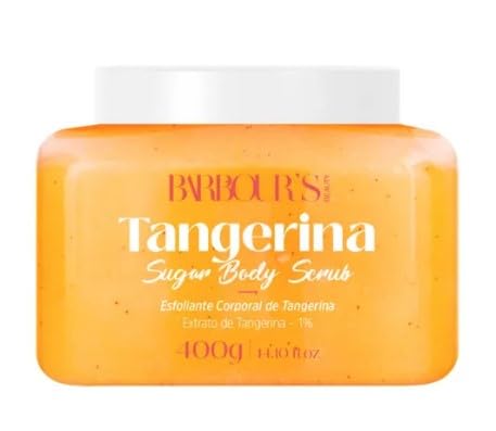 BARBOUR'S Tangerina Sugar Body Scrub, Esfoliante Corporal de Tangerina, 400g