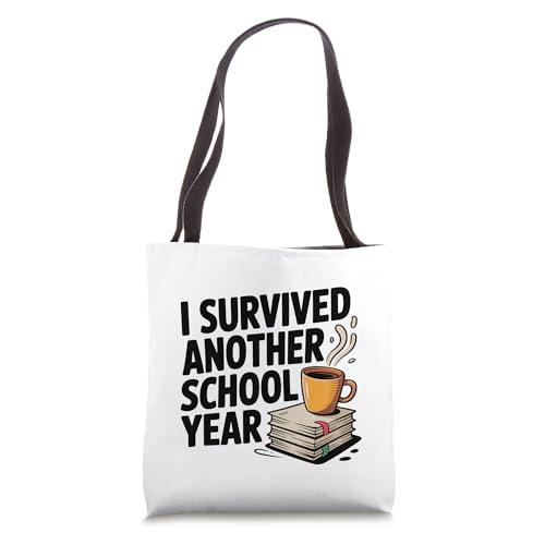 Bolso tote para maestro I Survived Another School Year