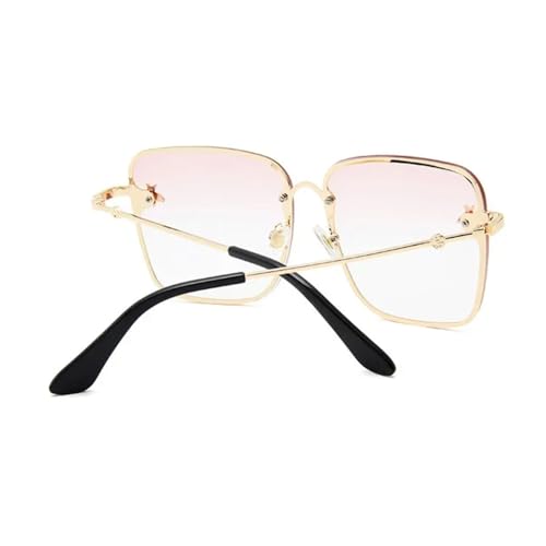 Sunglasses Woman Vintage Rimless Sun Glasses Female Gradient Shades Ladies4