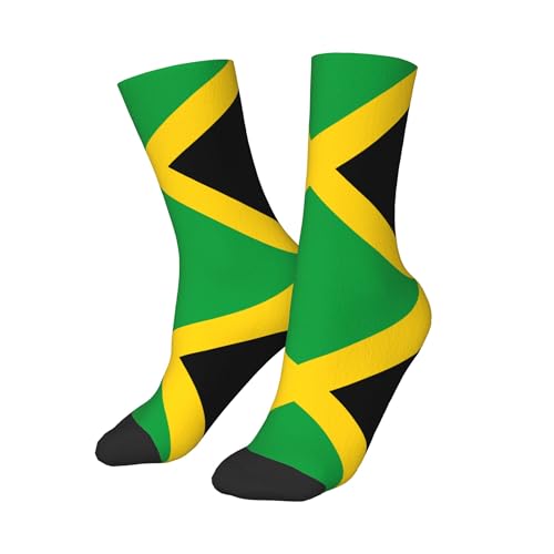 SEAEAGLE flag of Jamaica A Pair Junior Athletic Short Tube Socks Children Calf Tube Socks Short Stockings
