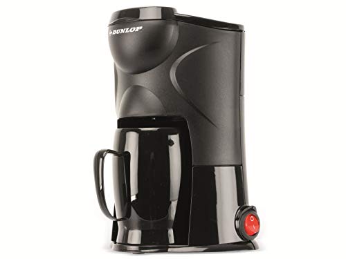Tronicxl Caffè Viaggi TronicXL Macchina Caffè 24V Per Camion E Barche - Set Con Tazza Dunlop Macchinetta Caffè Camion