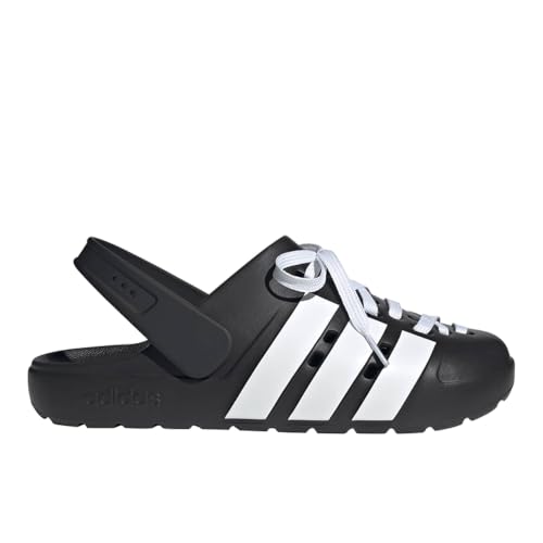 Image of adidas Mens Adilette Clog 2.0 Casual - Black - Size 13 M