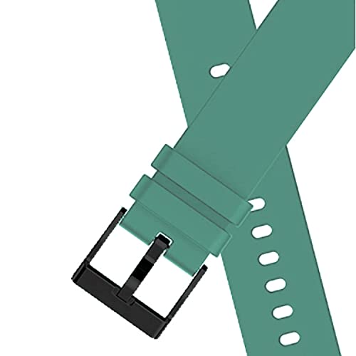 Image of Valente Premium Silicone Buckle 22 mm Watch Strap Compatible with Noise Colorfit Pro 3,Assist,Colorfit Ultra,Oneplus Watch, Fossil Gen 5E, Gen 5(44mm),Realme Watch 2 Pro