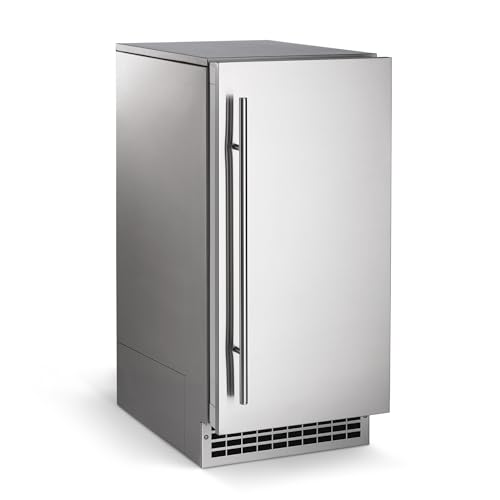 Scotsman SRNP110A-1SS Brilliance™ Nugget Undercounter Ice Machine, Stainless Steel, 110 lbs/Day, Air Cooled, 15' Wide